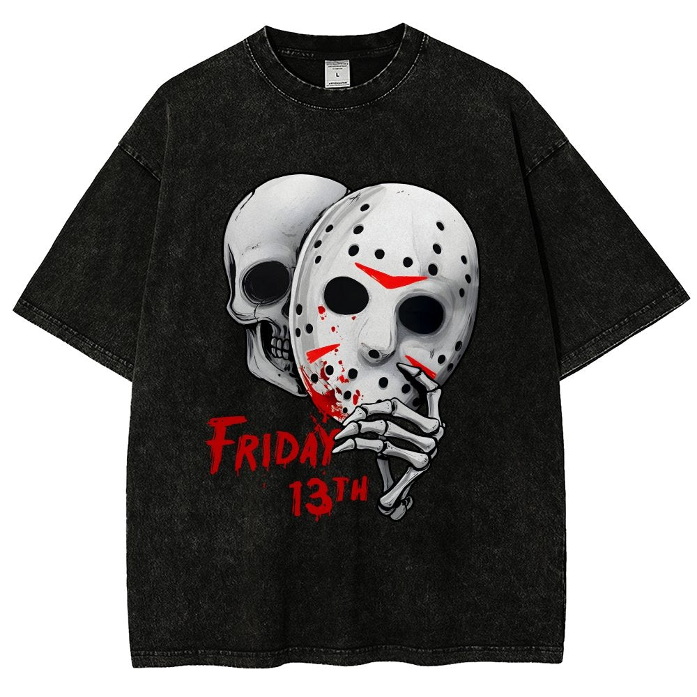 Friday 13th Vintage Distressed T-shirt