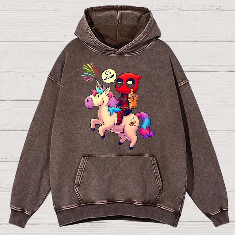 Lnfinity Chimichanga Vintage Distressed Hoodie
