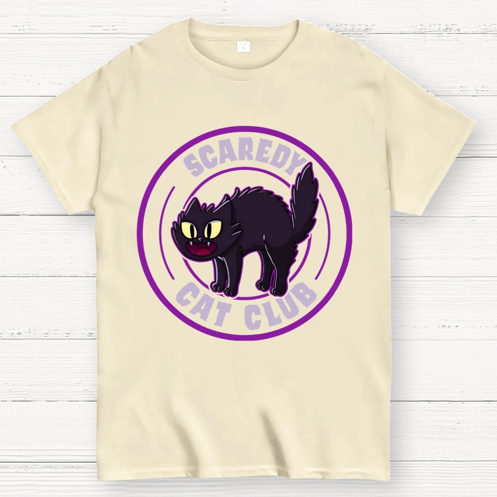 Scaredy Cat Geek T-Shirt