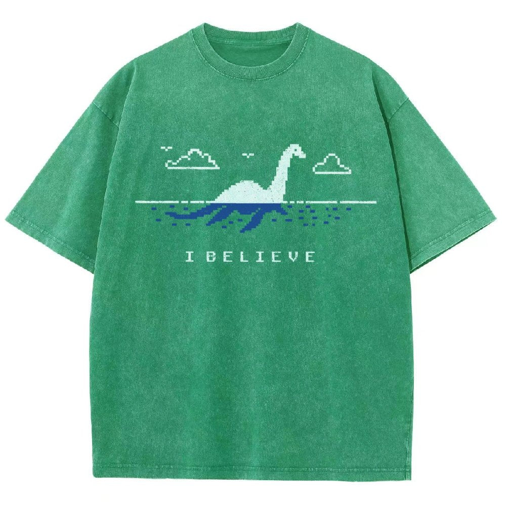 I Believe Vintage Distressed T-shirt