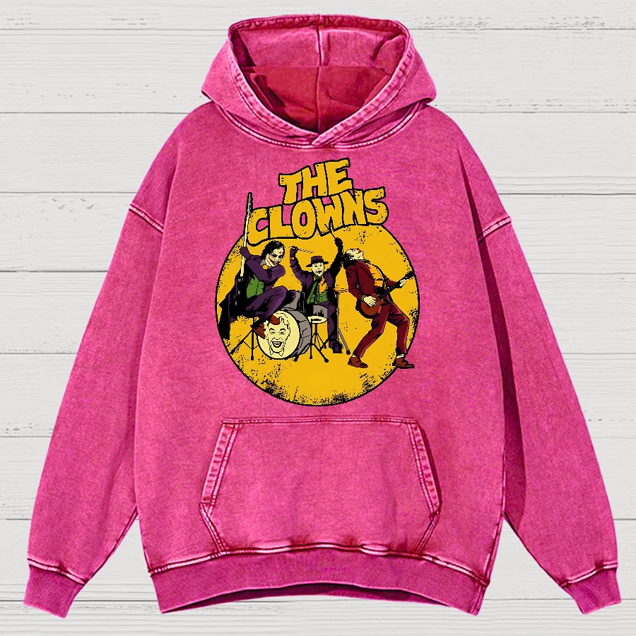 Horror Killer Rock Vintage Distressed Hoodie