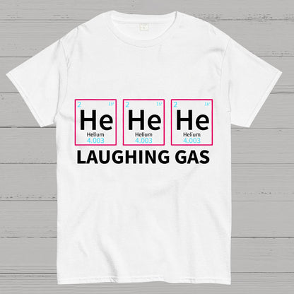 Laughing Gas Periodic Table of Elements Geeky T-Shirt