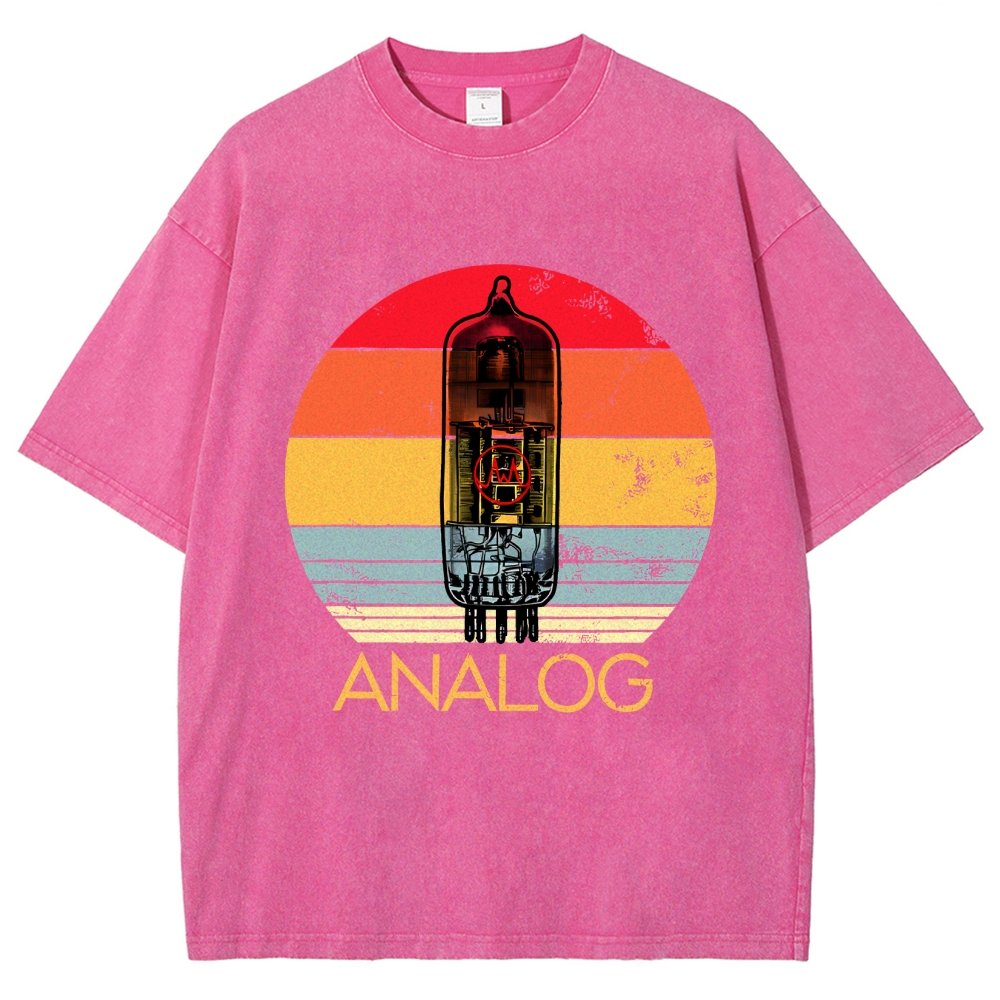 Vacuum Tube Analog Vintage Distressed T-shirt