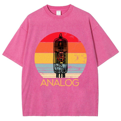 Vacuum Tube Analog Vintage Distressed T-shirt