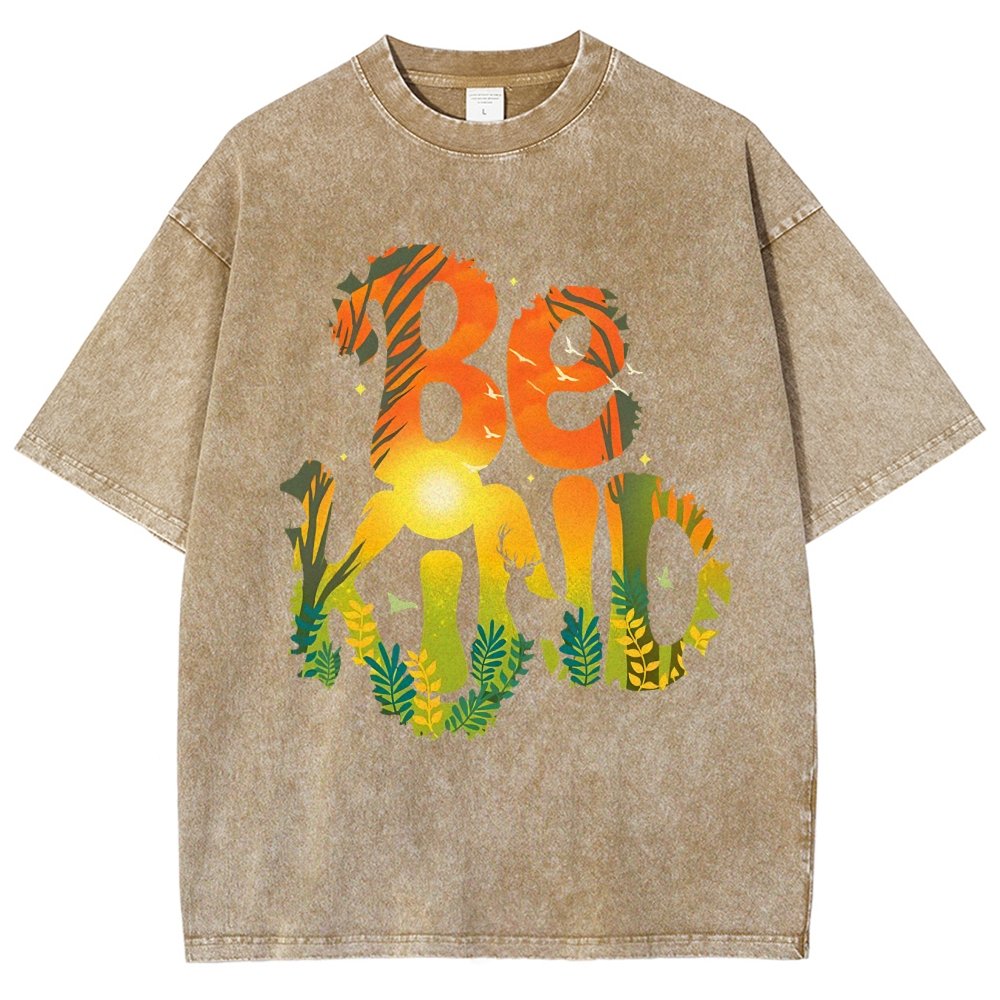 Be Kind Vintage Distressed T-shirt