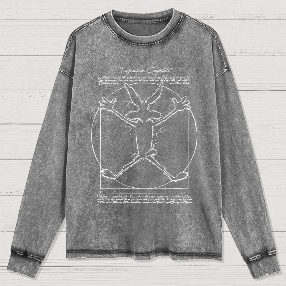 Coyotus Washed Long Sleeve Tee