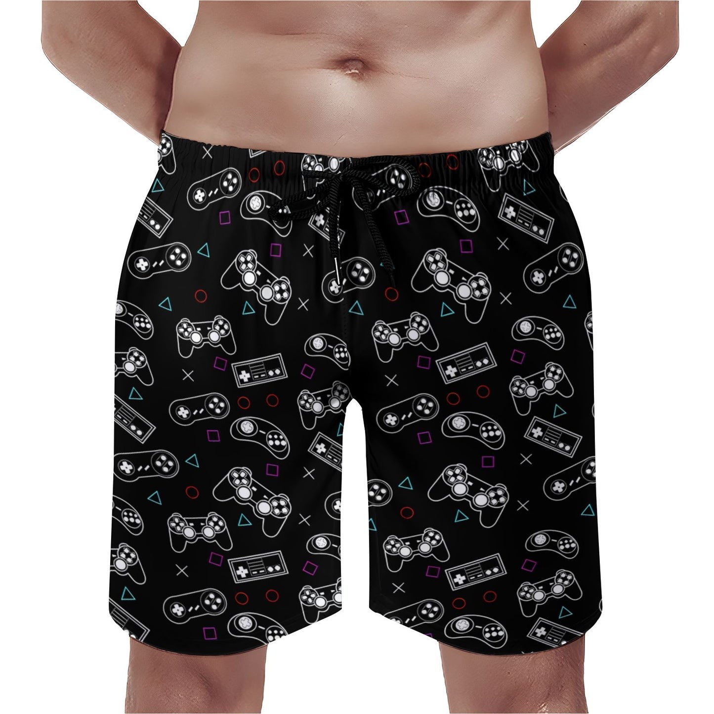 Retro Game Console Geek Shorts