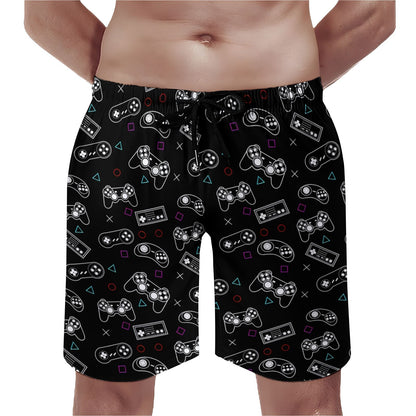Retro Game Console Geek Shorts