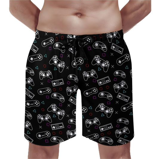 Retro Game Console Geek Shorts