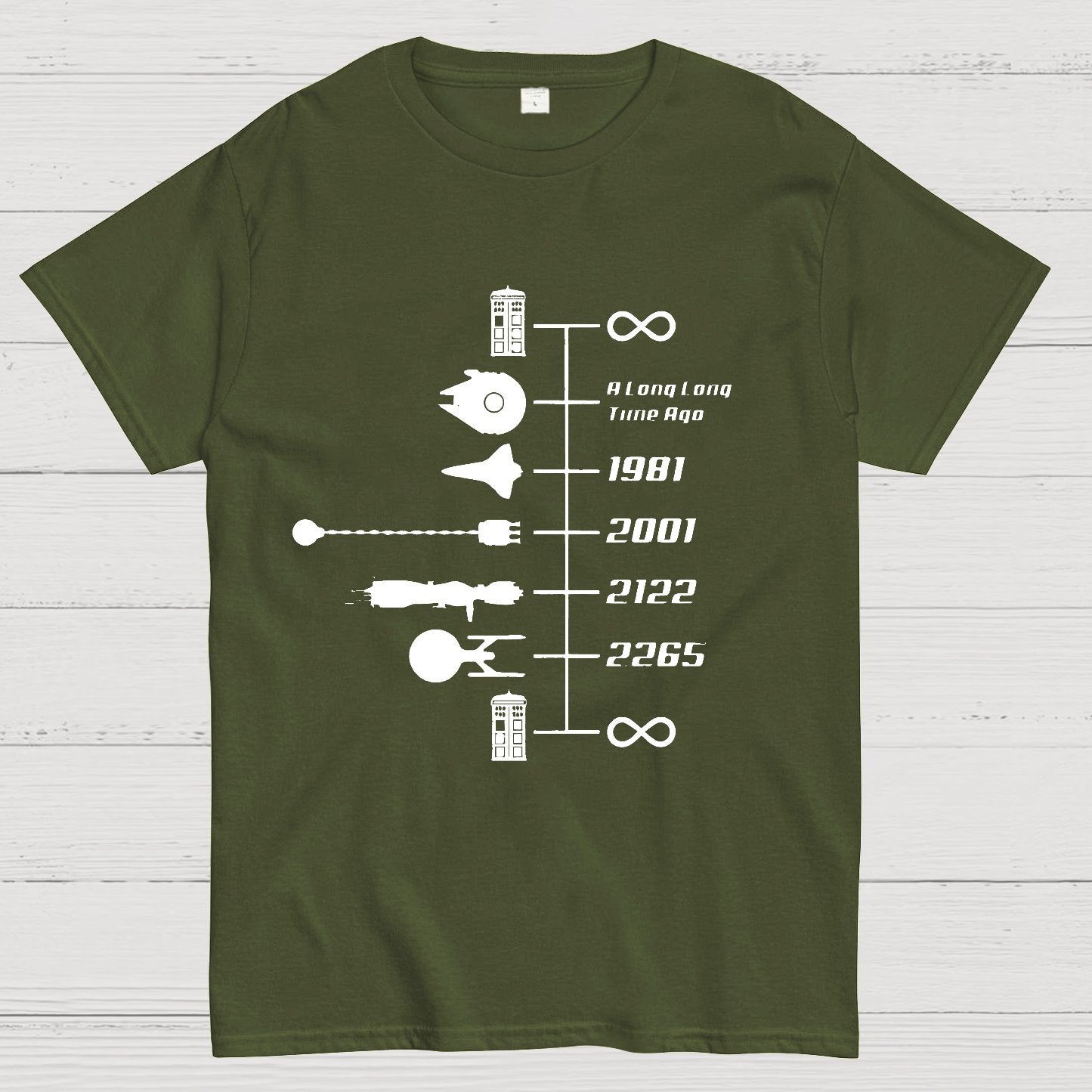Nostalgic Space Travel Geek T-Shirt