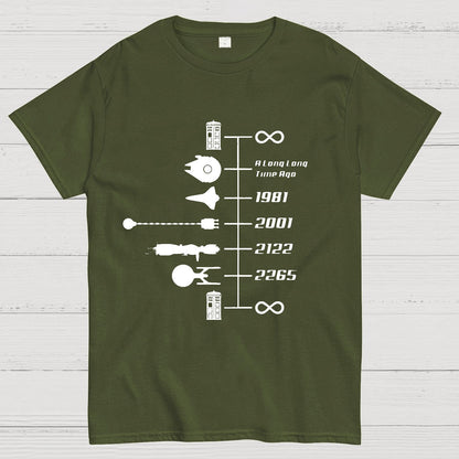 Nostalgic Space Travel Geek T-Shirt