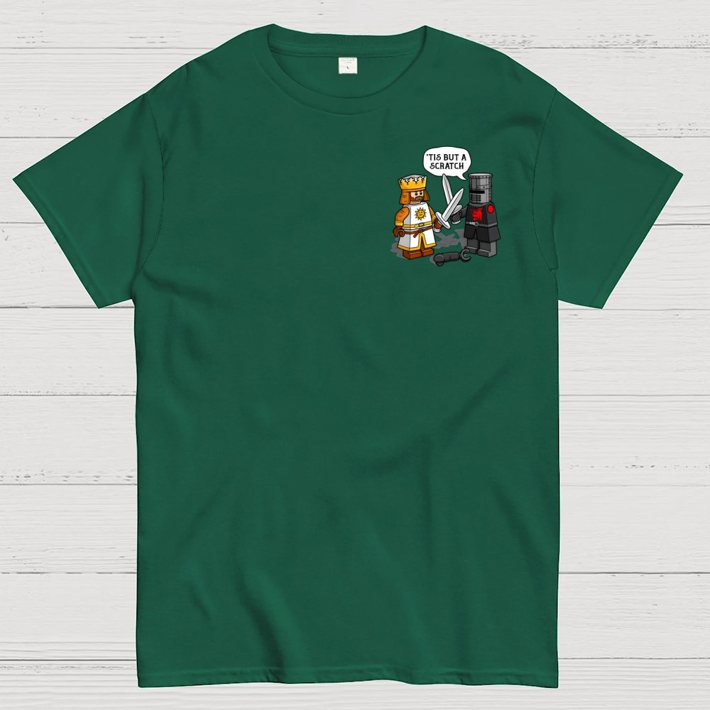King Vs Knight Front And Back Printing Geek T-Shirt