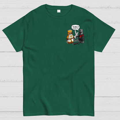 King Vs Knight Front And Back Printing Geek T-Shirt