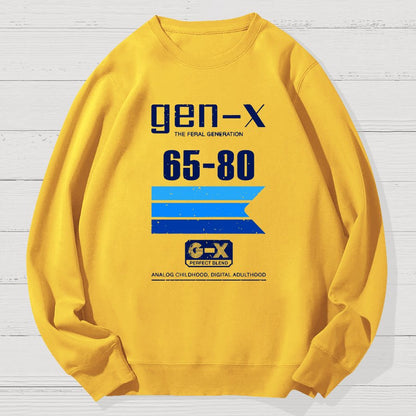 Feral Memories Geek Cotton Sweatshirt