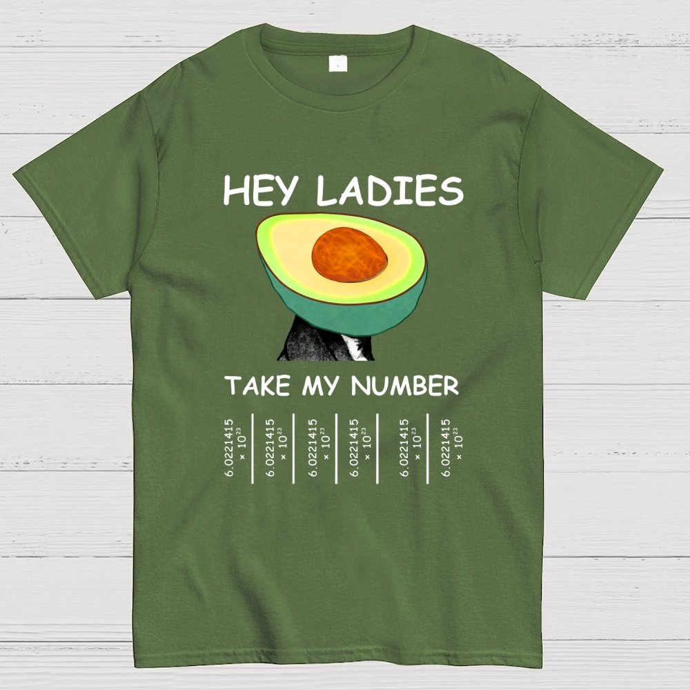 Avocadro - Funny Avogadro's Number Geek T-Shirt