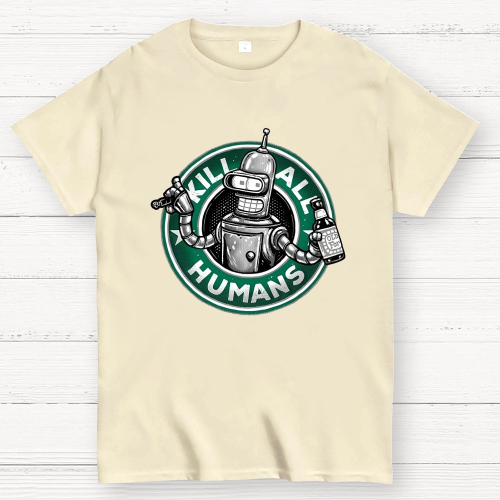 Machines VS. Humans Geek T-Shirt