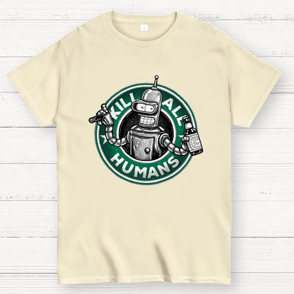 Machines VS. Humans Geek T-Shirt