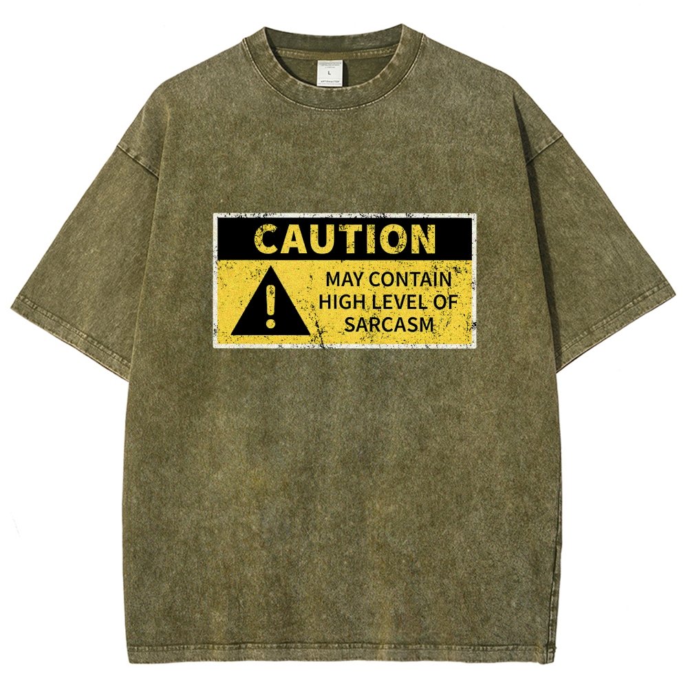 High Level Sarcasm Vintage Distressed T-shirt
