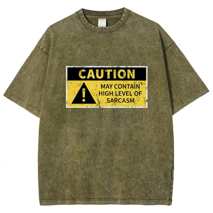 High Level Sarcasm Vintage Distressed T-shirt
