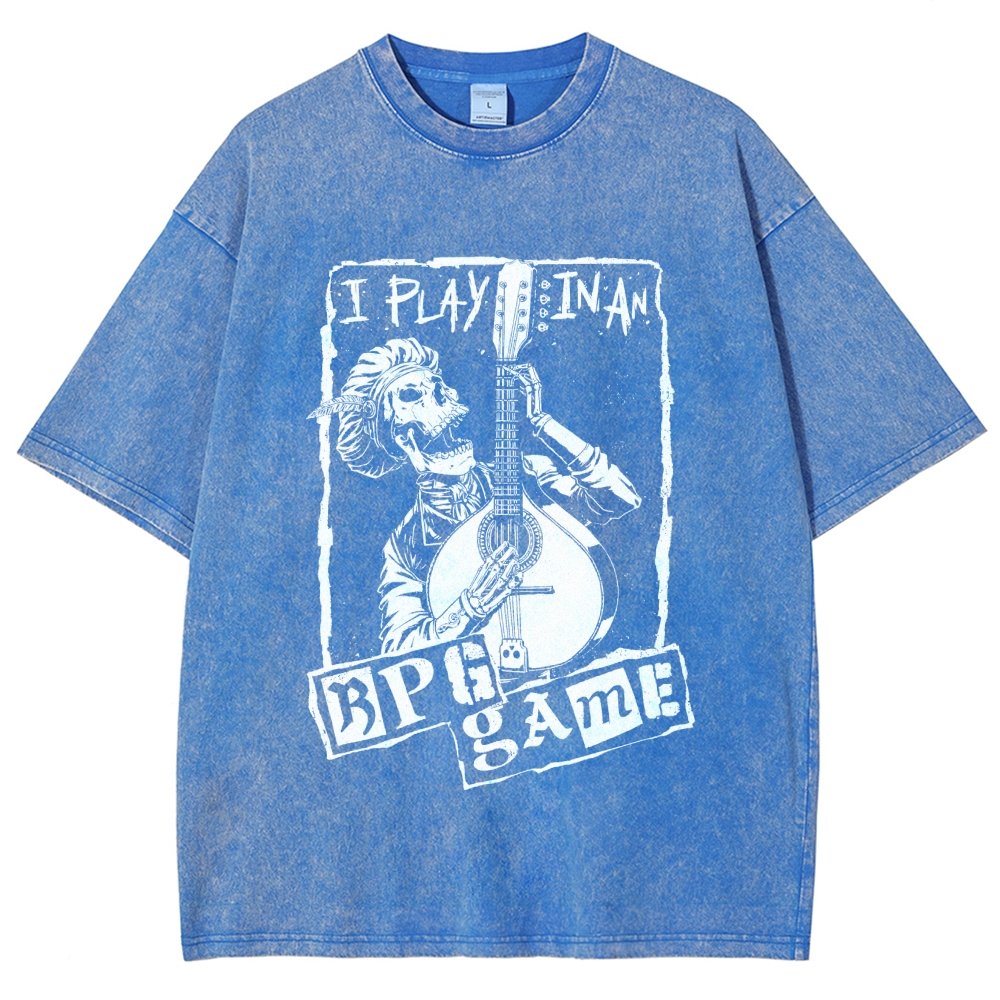 Play In An RPG Game Vintage Distressed T-shirt