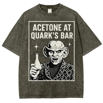ACETONE AT A SPACE BAR Vintage Distressed T-shirt