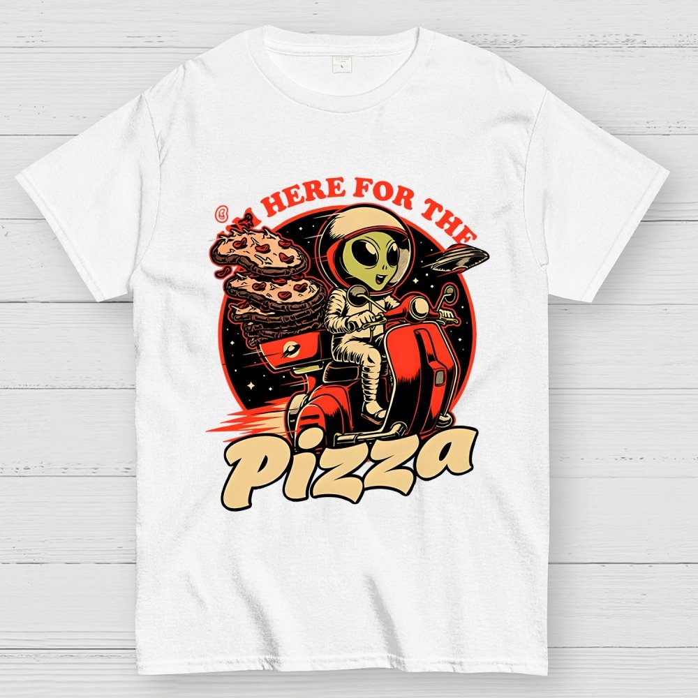 Space Pizza Delivery Unisex Geek T-Shirt