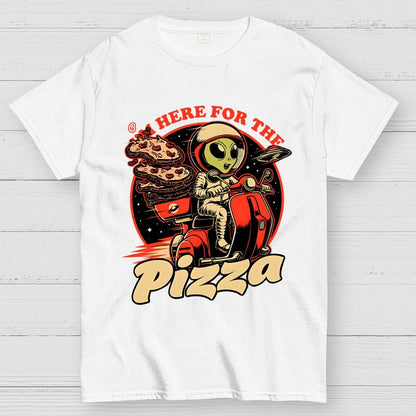 Space Pizza Delivery Unisex Geek T-Shirt