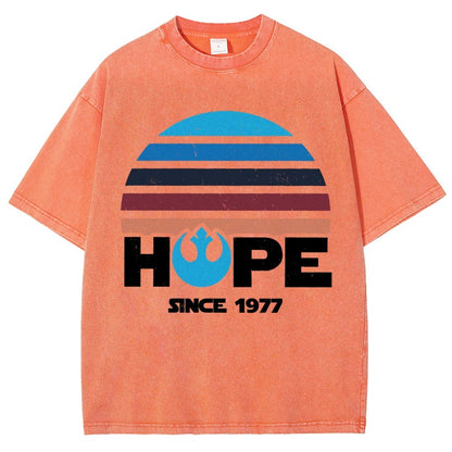 Hope Since 1977 Vintage Distressed T-shirt
