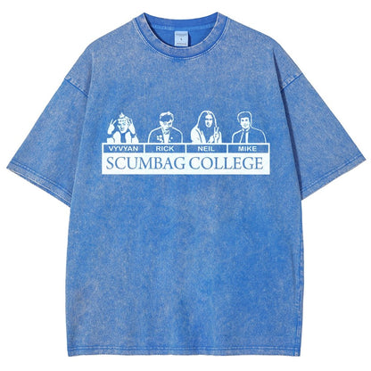 Scumbag College  Vintage Distressed T-shirt 2509000242