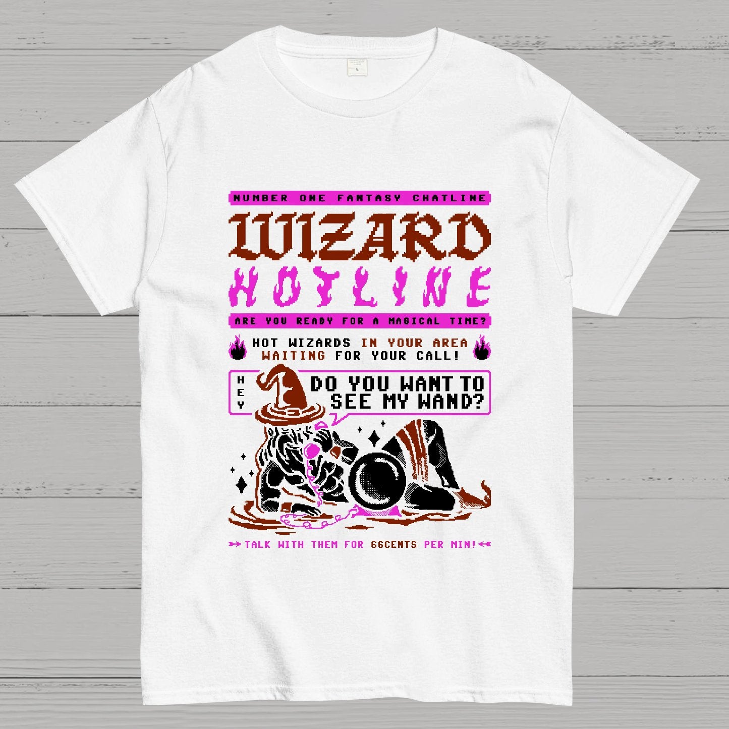 Wizard Hotline Geek T-Shirt