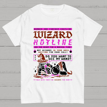 Wizard Hotline Geek T-Shirt
