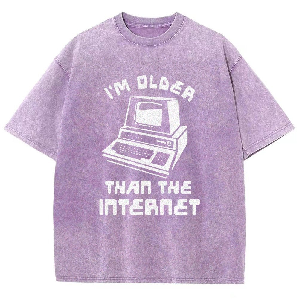 I Am Older Than The Internet Vintage Distressed T-shirt