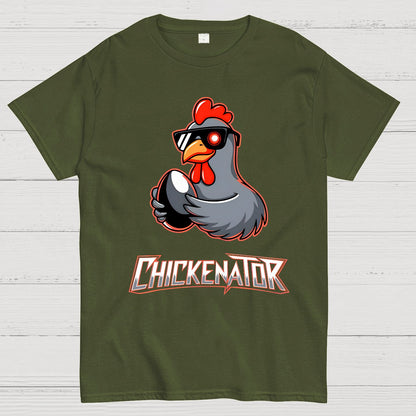 Chickenator, The Future Chicken Geek T-Shirt