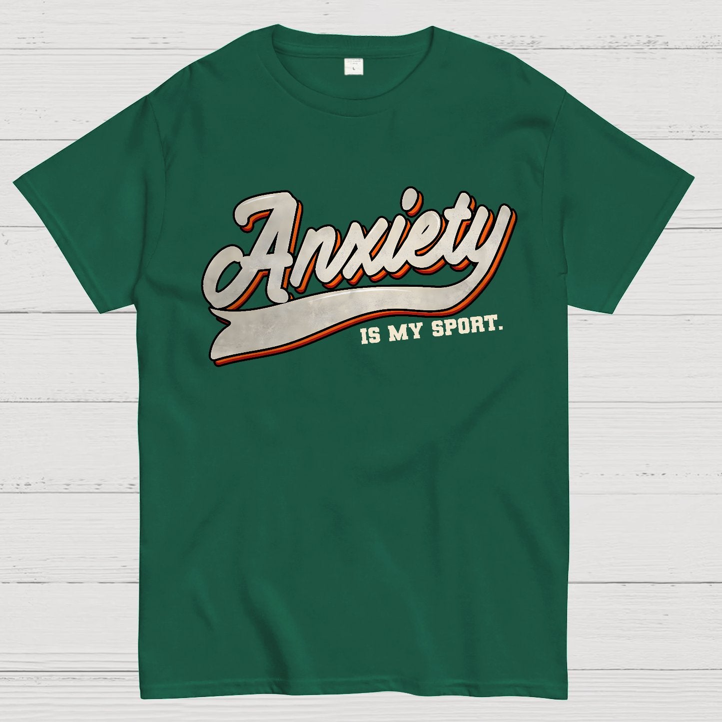 Anxiety Is My Sport Geek T-Shirt