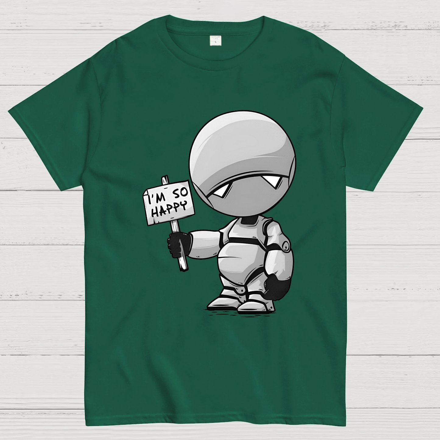 I'm So Happy Geek T-Shirt