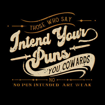 Intend You PunsVintage Distressed Washed Tank