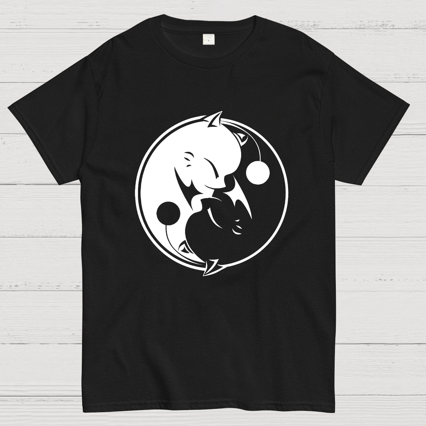 YIN YANG MOG Geeky T-Shirt