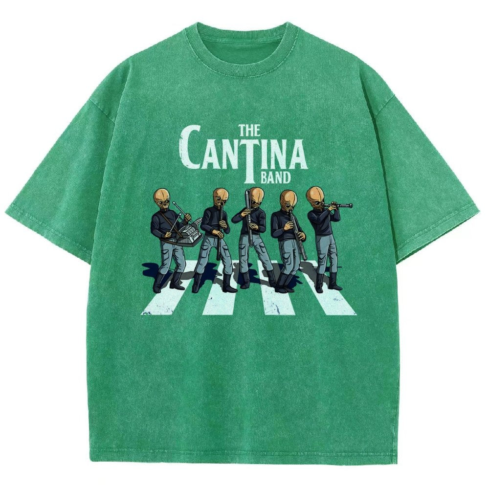 The Space Band Vintage Distressed T-shirt
