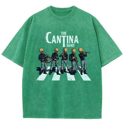 The Space Band Vintage Distressed T-shirt
