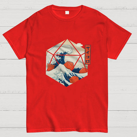 Great Wave of Dice Geeky T-Shirt