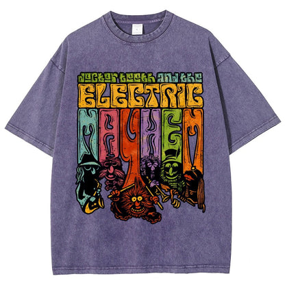 The Psychedelic Mayhem Vintage Distressed T-shirt