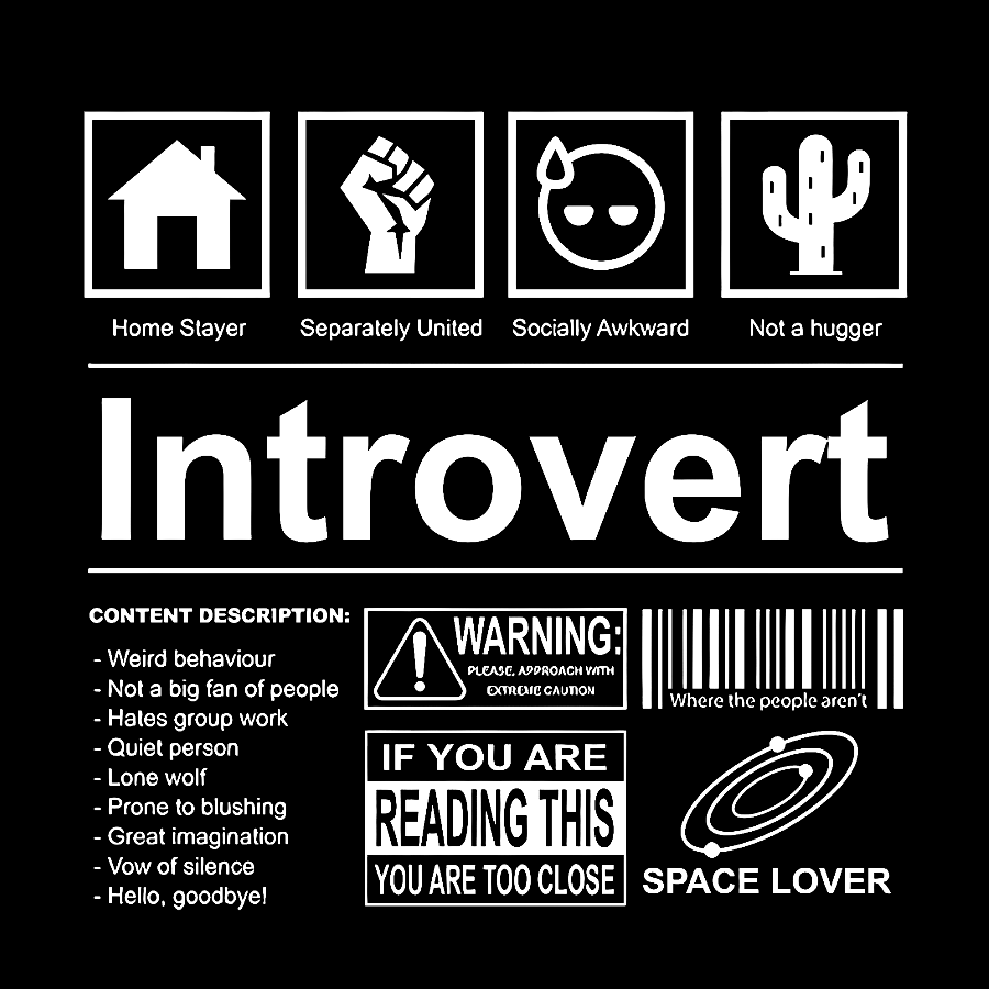 Introvert Label Geek T-Shirt