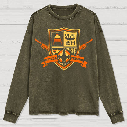 Vintage Smugglers Voyager Washed Long Sleeve Tee