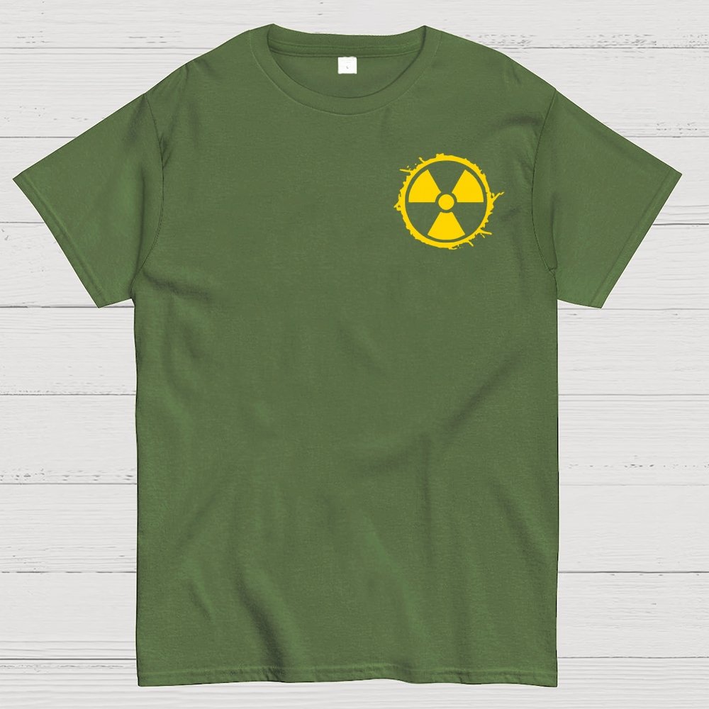 Plutonium Power Front And Back Printing Geek T-Shirt