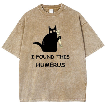 I Found This Humerus Vintage Distressed T-shirt