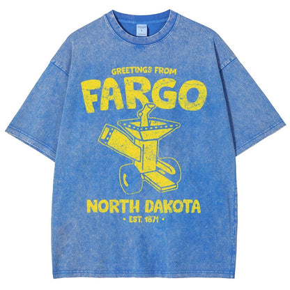 Greetings From Riverton Vintage Distressed T-shirt