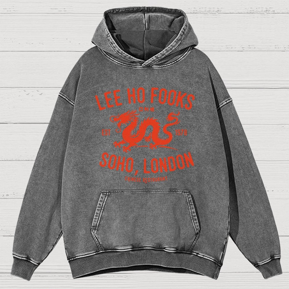 Lee Ho Fooks Vintage Distressed Hoodie
