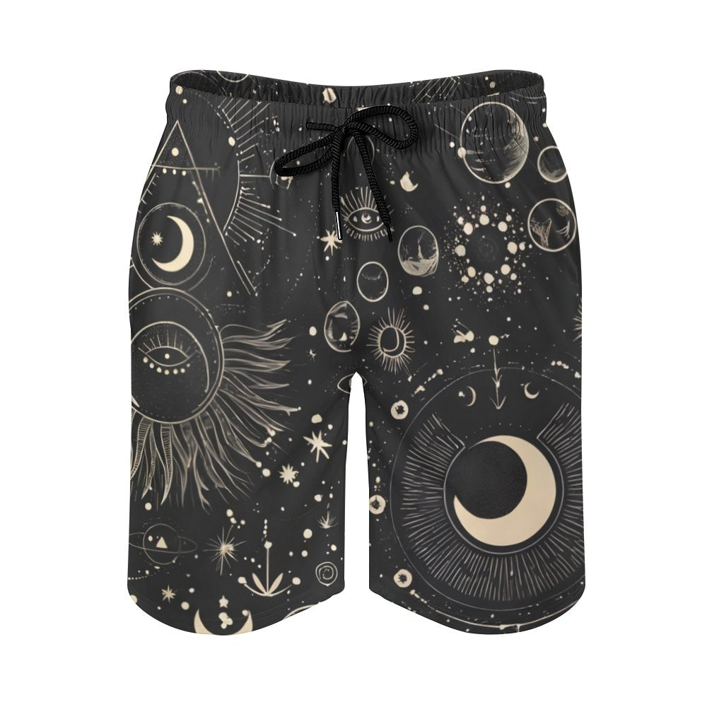 Planet Symbols Geek Shorts