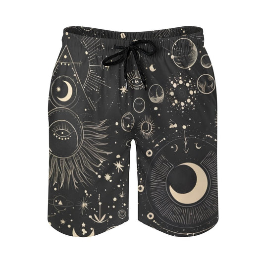 Planet Symbols Geek Shorts