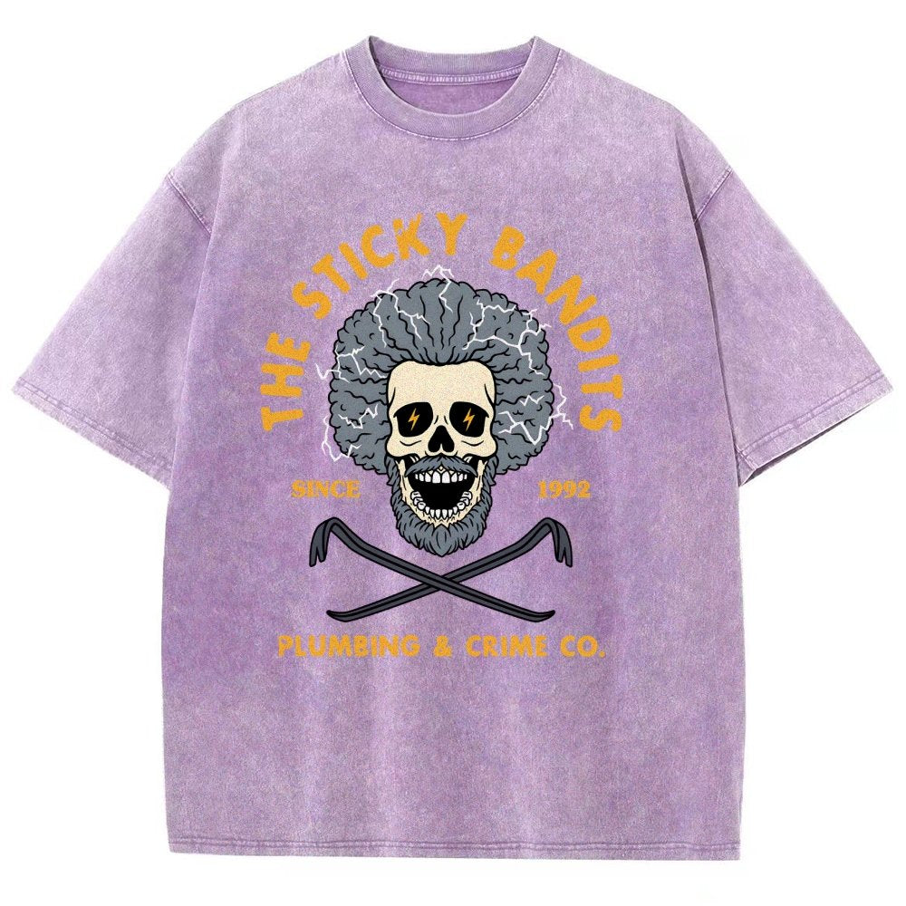 The Sticky Bandits Vintage Distressed T-shirt